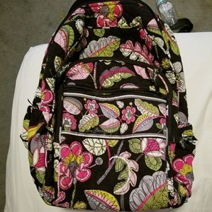 Vera Bradley moon blooms campus backpack
